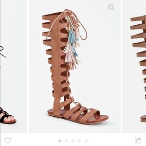 Brand new JustFab “Pieta” gladiator sandals